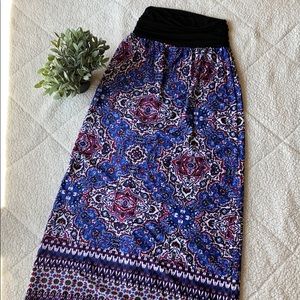 NWOT AGB Maxi Skirt